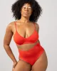 Micro Highwaist Thong 3-Pack Fiery Red sold by Ivalo.com