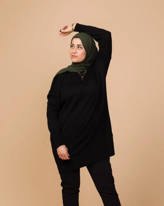Ada Merino Wool Tunic Black sold by Ivalo.com