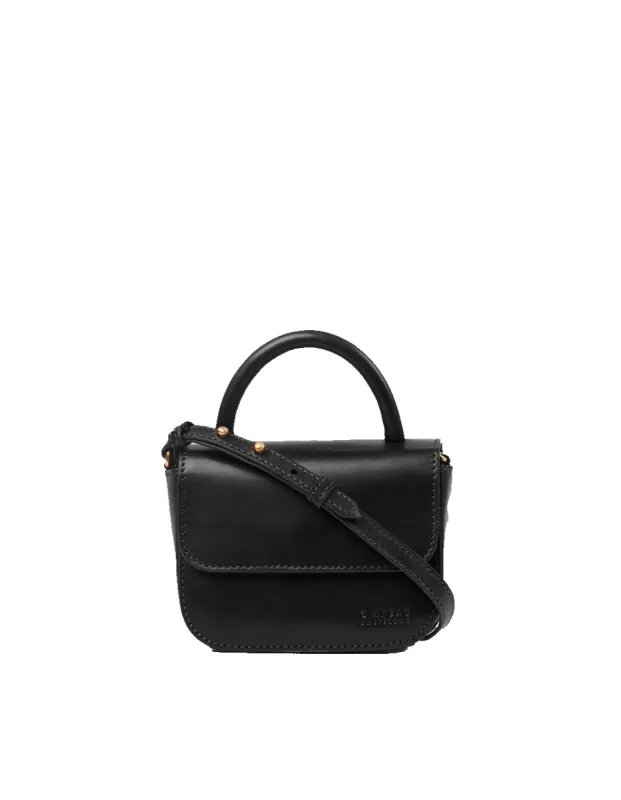 Nano Bag Black Classic Leather sold by Ivalo.com