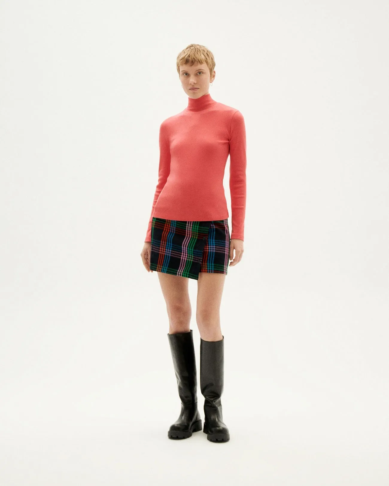 Aine Organic Cotton Rib Top Pink sold by Ivalo.com product image thumbnail 2