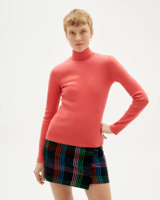 Aine Organic Cotton Rib Top Pink sold by Ivalo.com