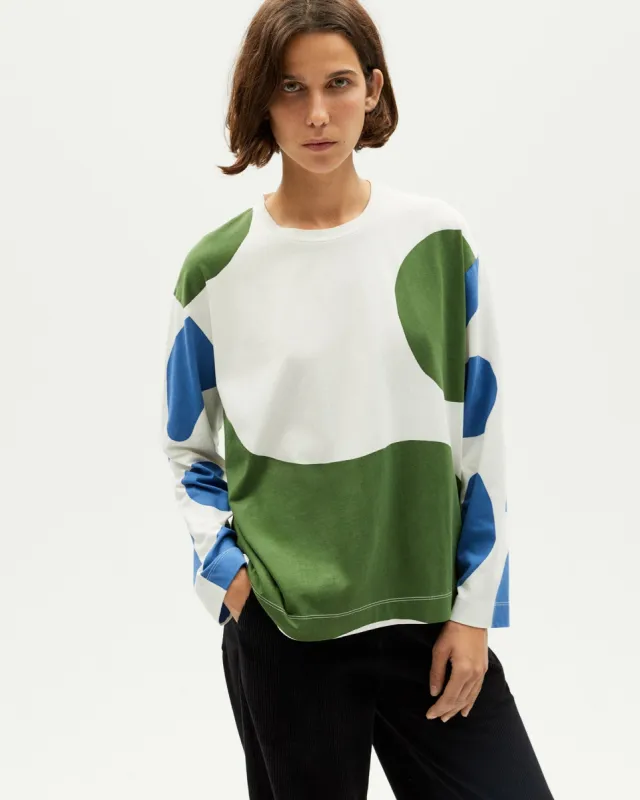 Emily T-Shirt Blue Contrast sold by Ivalo.com