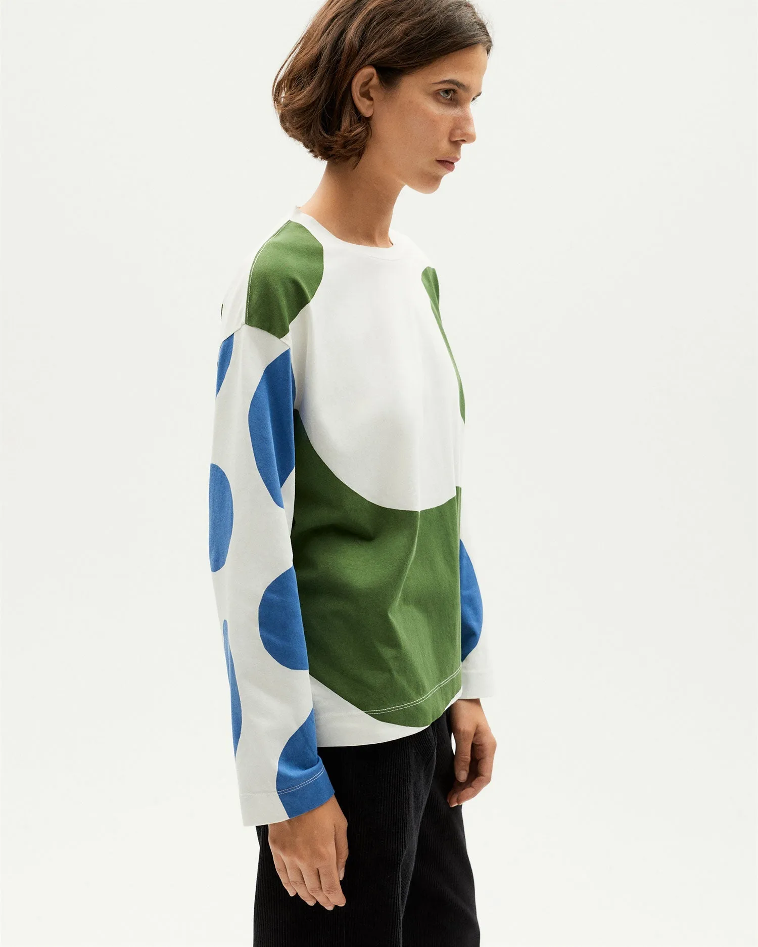 Emily T-Shirt Blue Contrast sold by Ivalo.com product image thumbnail 4