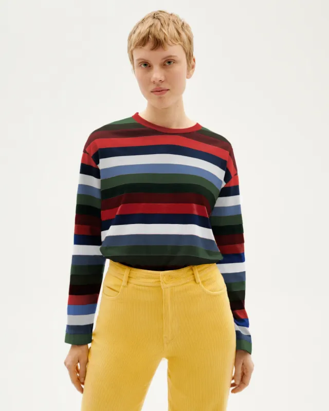 Emily Striped Multicolor T-Shirt sold by Ivalo.com
