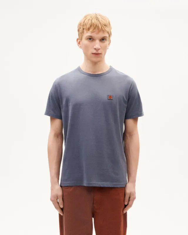 Men's Brown Back Sun T-Shirt Blue sold by Ivalo.com