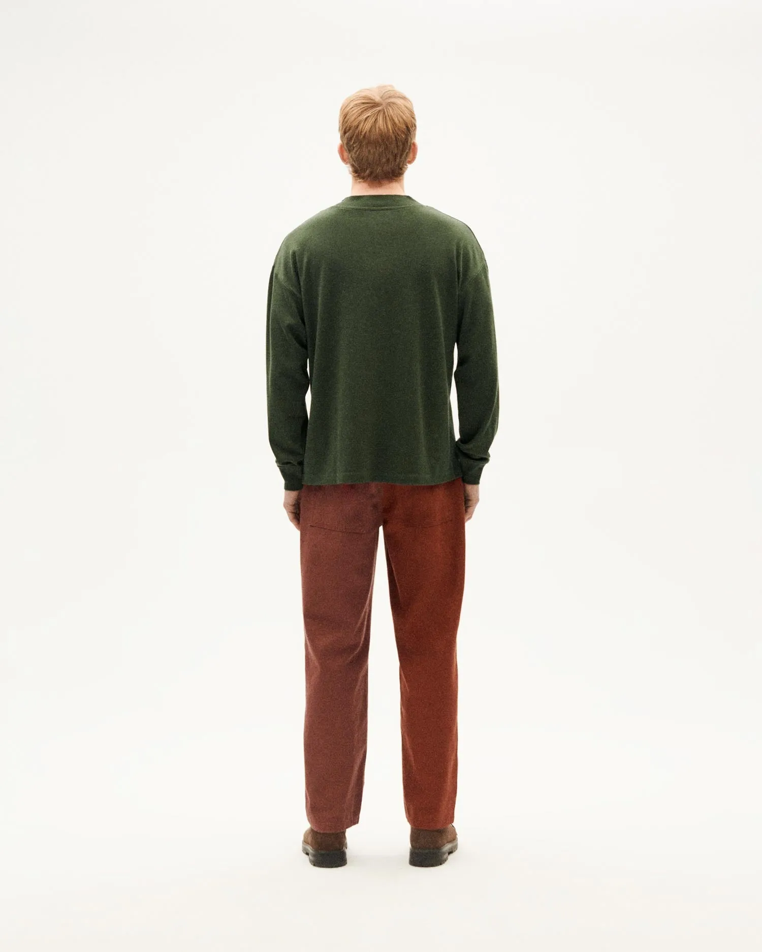 Men's Doug Thick Hemp T-Shirt Green sold by Ivalo.com product image thumbnail 2