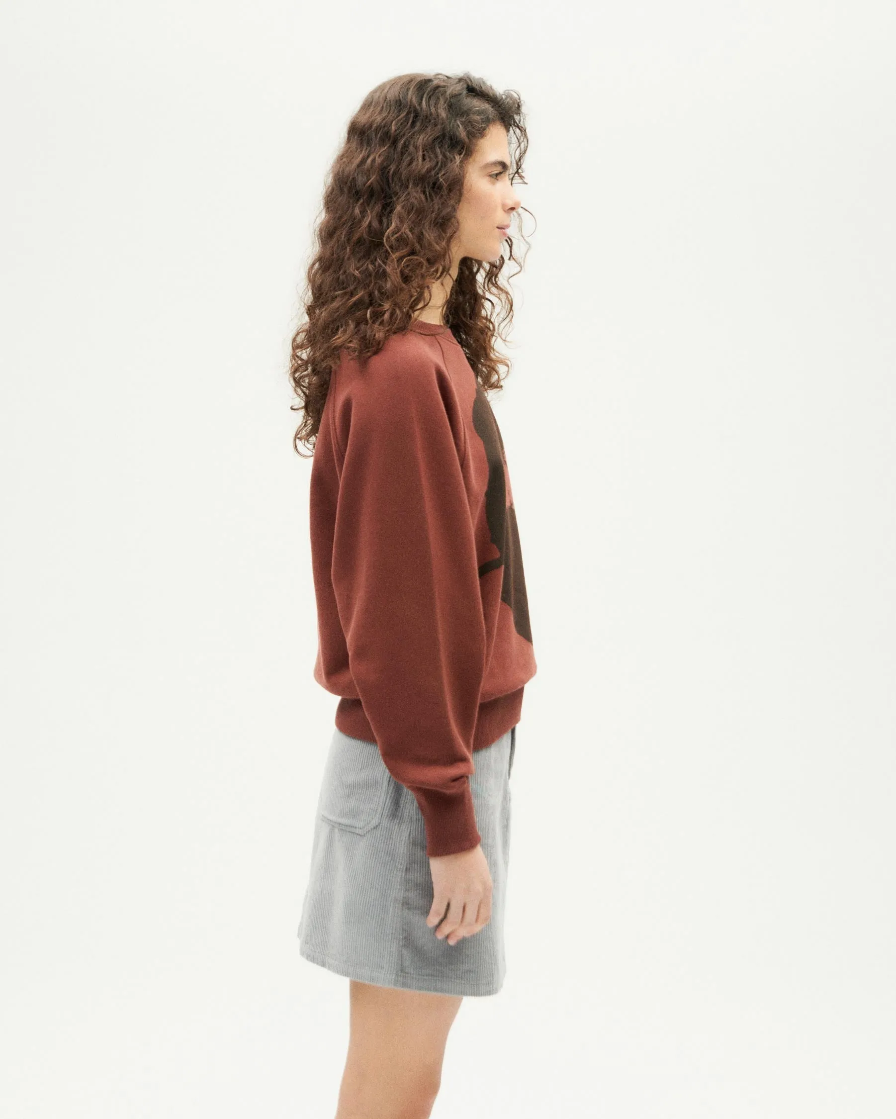 Bonnie Flower Sweatshirt Brown sold by Ivalo.com product image thumbnail 4