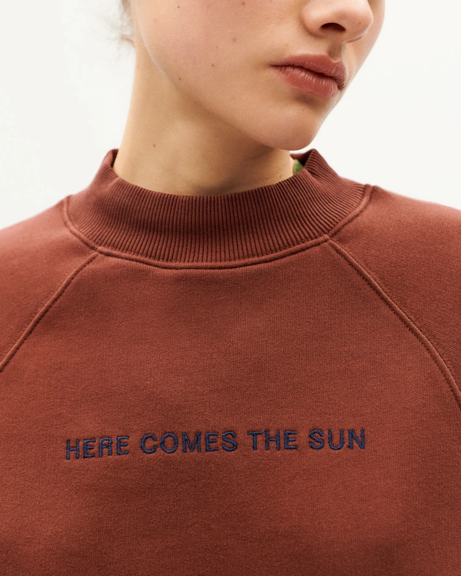 Here Comes The Sun Sweatshirt Brown sold by Ivalo.com product image thumbnail 3