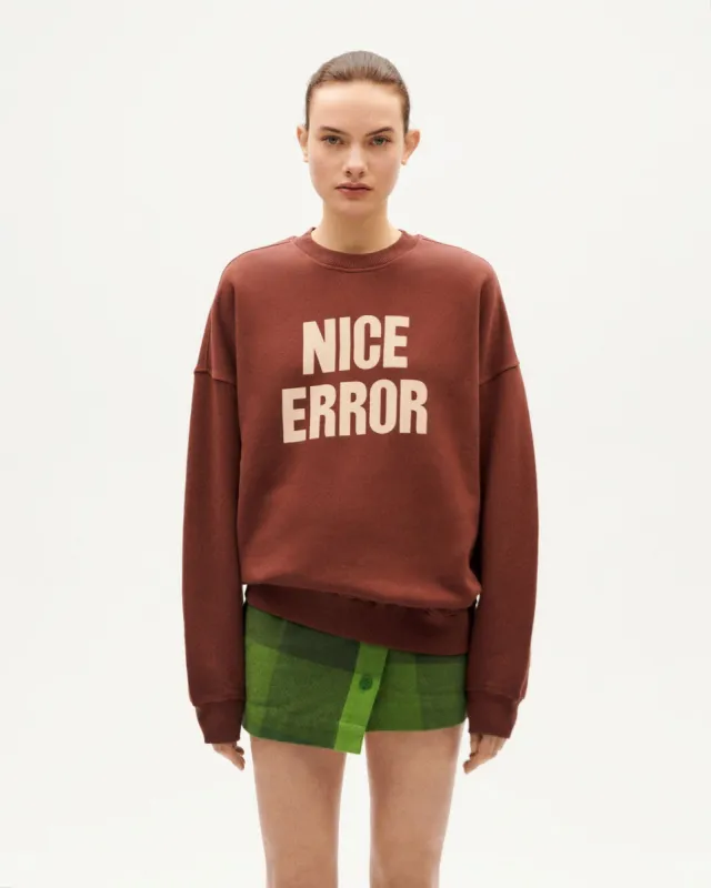 Nice Error Jimena Sweatshirt Brown sold by Ivalo.com