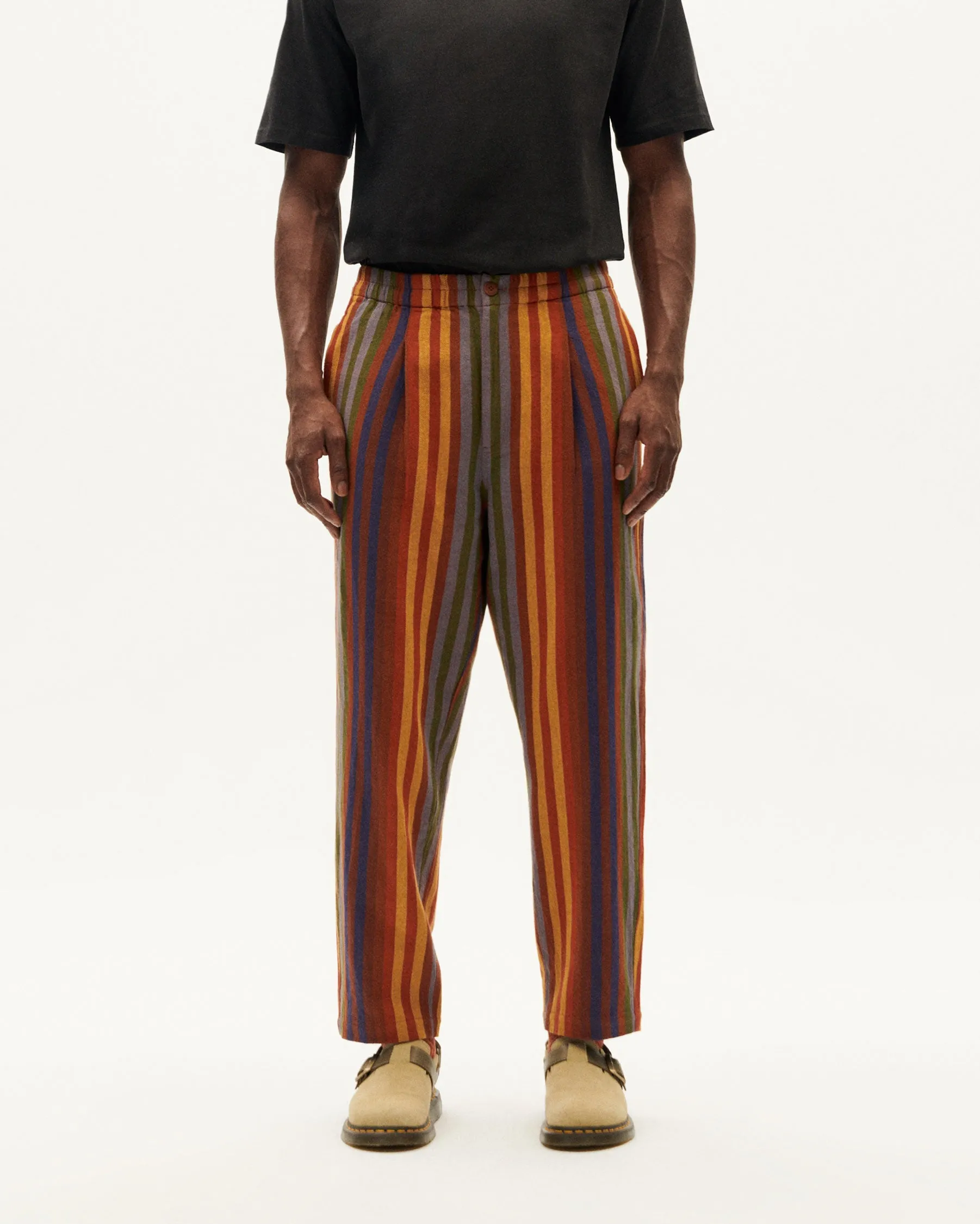Men's Luc Pants Striped Multicolor sold by Ivalo.com