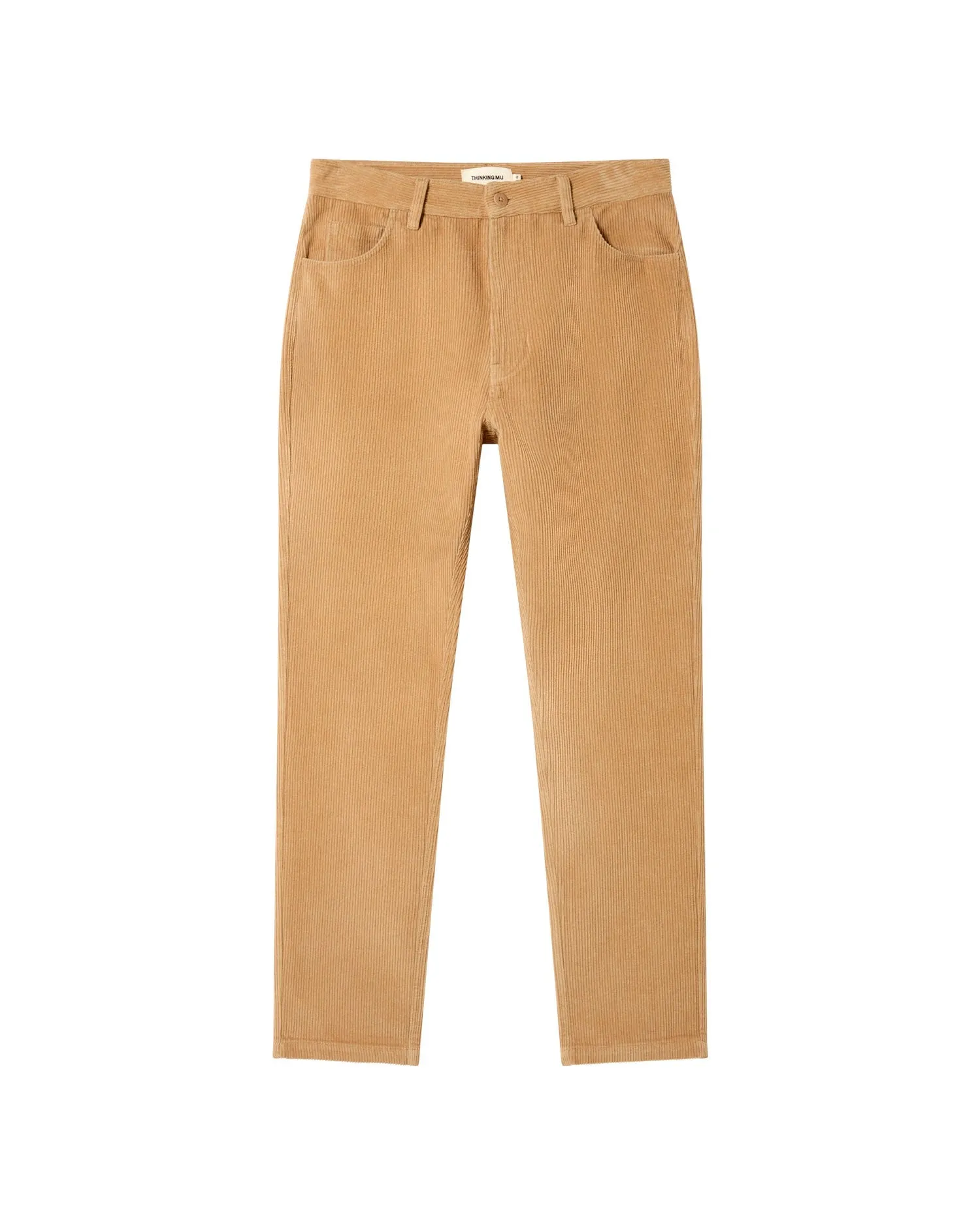 Men's 5 Pockets Corduroy Pants Beige sold by Ivalo.com product image thumbnail 5