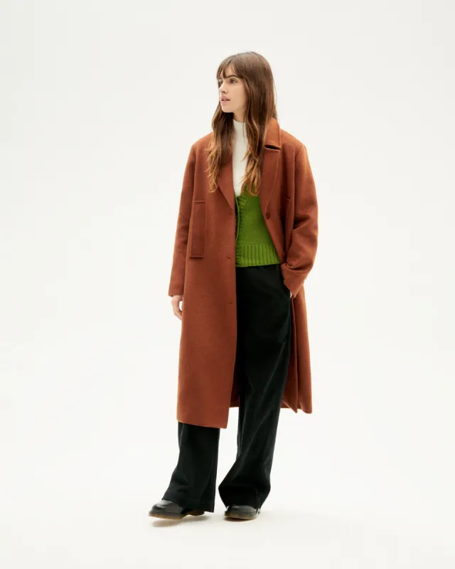 Rita Wool Coat Brown sold by Ivalo.com