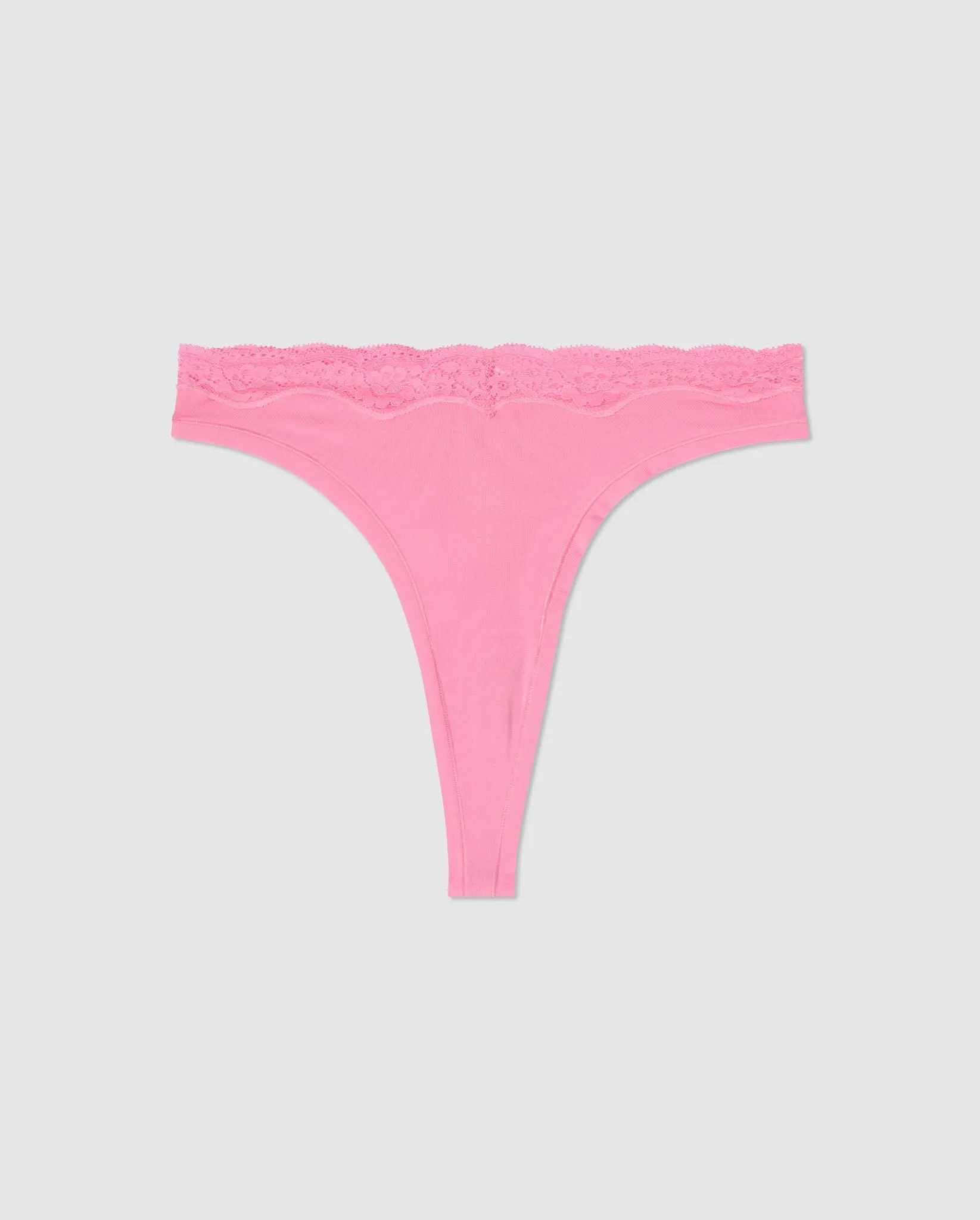 Micro Lace Thong Candy Pink sold by Ivalo.com