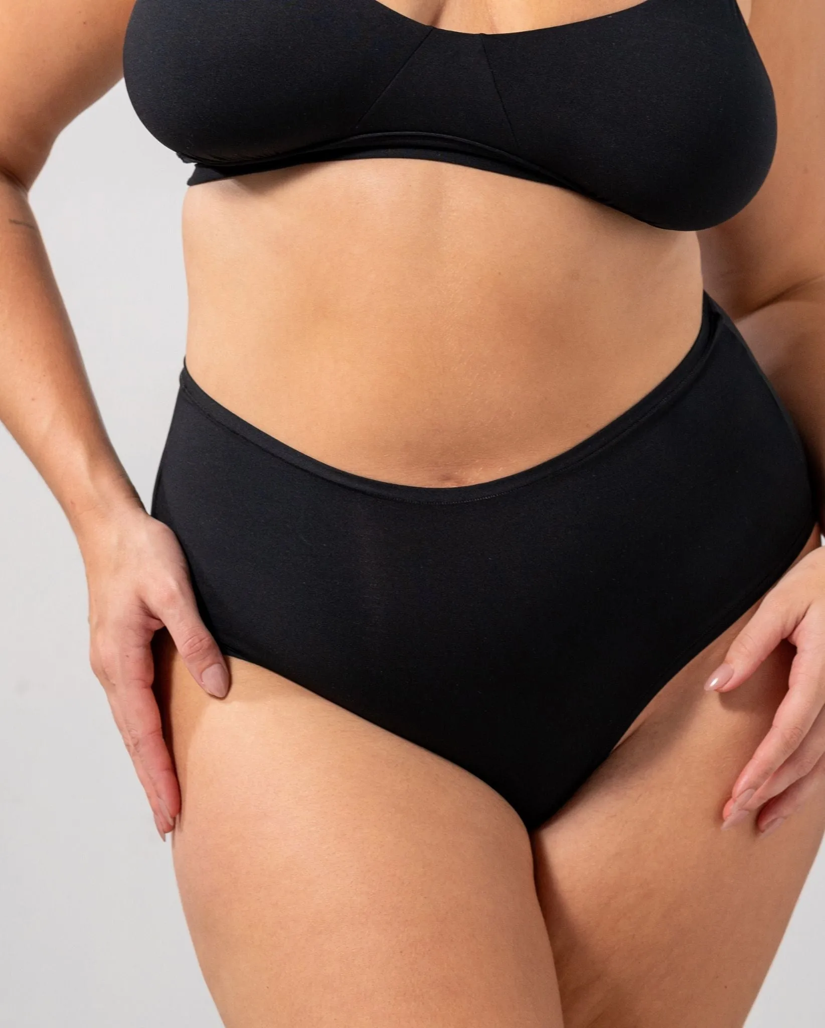 Micro Highwaist Thong Black sold by Ivalo.com product image thumbnail 3