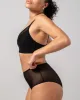 Mesh Highwaist Briefs Mesh Mania Black sold by Ivalo.com