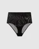 Mesh Highwaist Briefs Mesh Mania Black sold by Ivalo.com