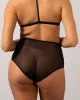 Mesh Highwaist Briefs Mesh Mania Black sold by Ivalo.com