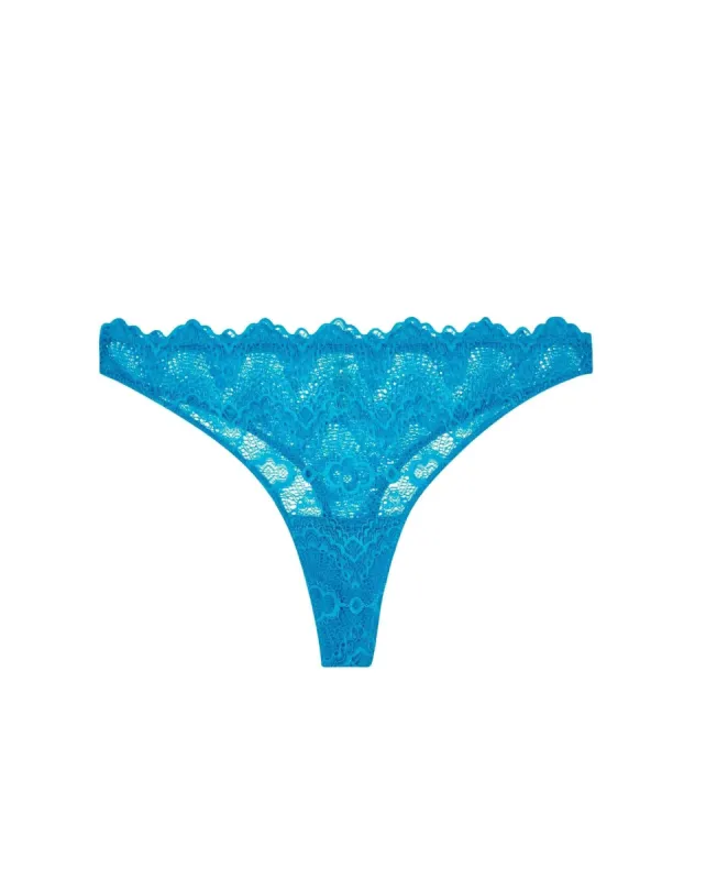 Lace Thong Electric Blue sold by Ivalo.com