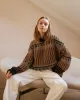 Ethno Alpaca Wool Sweater Brown sold by Ivalo.com