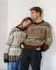 Ethno Alpaca Wool Sweater Brown sold by Ivalo.com