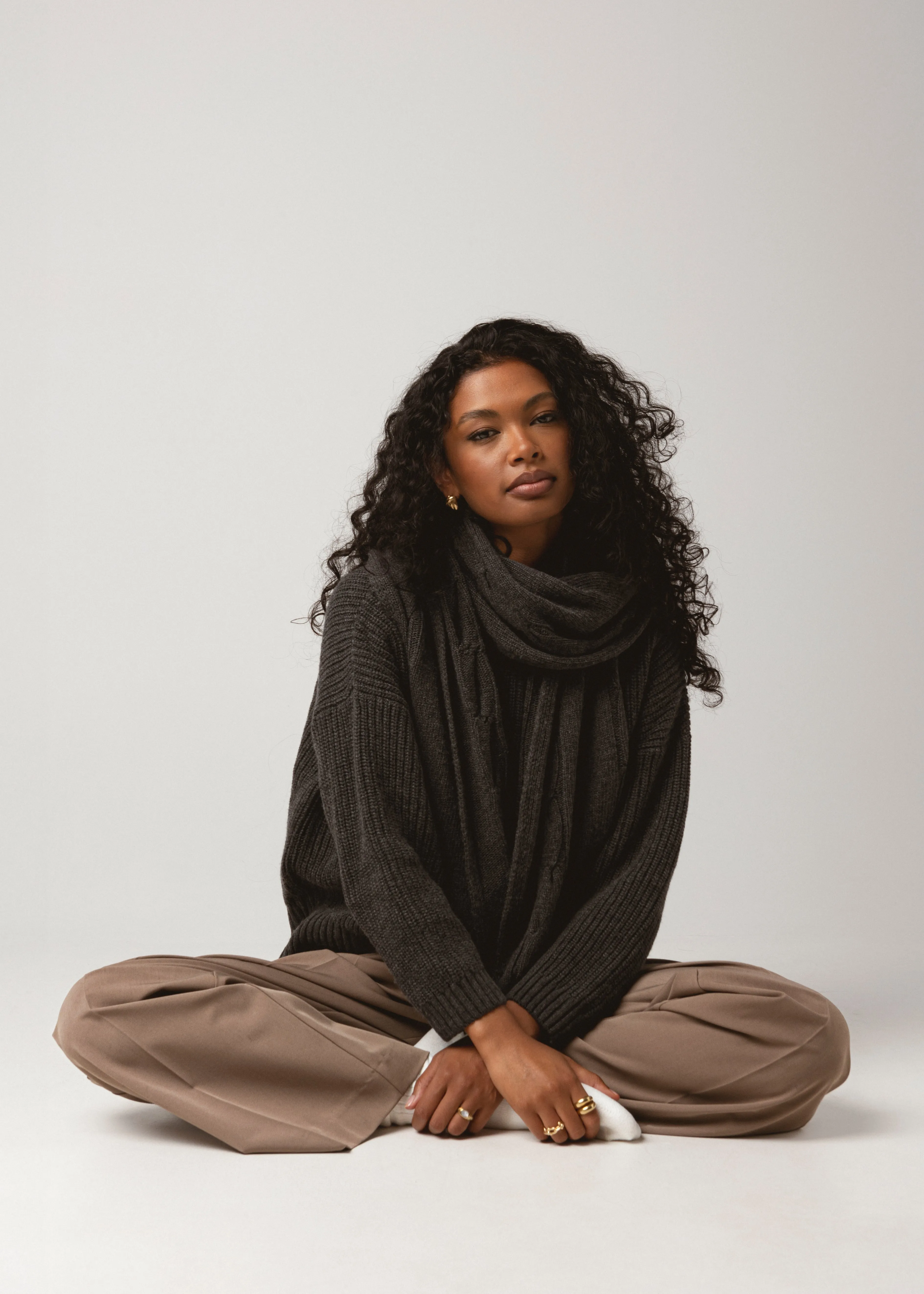 Essential Wool Sweater Charcoal sold by Ivalo.com product image thumbnail 2