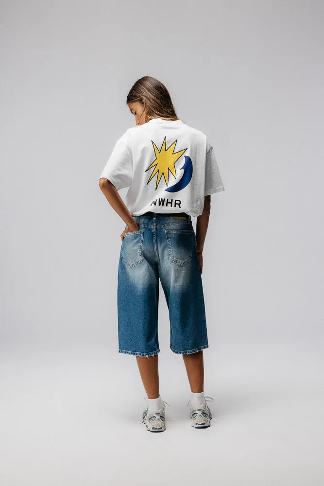 Sun And Moon T-Shirt White sold by Ivalo.com product image thumbnail 5