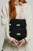 Kei Double Washbag Black Lime Vandra sold by Ivalo.com