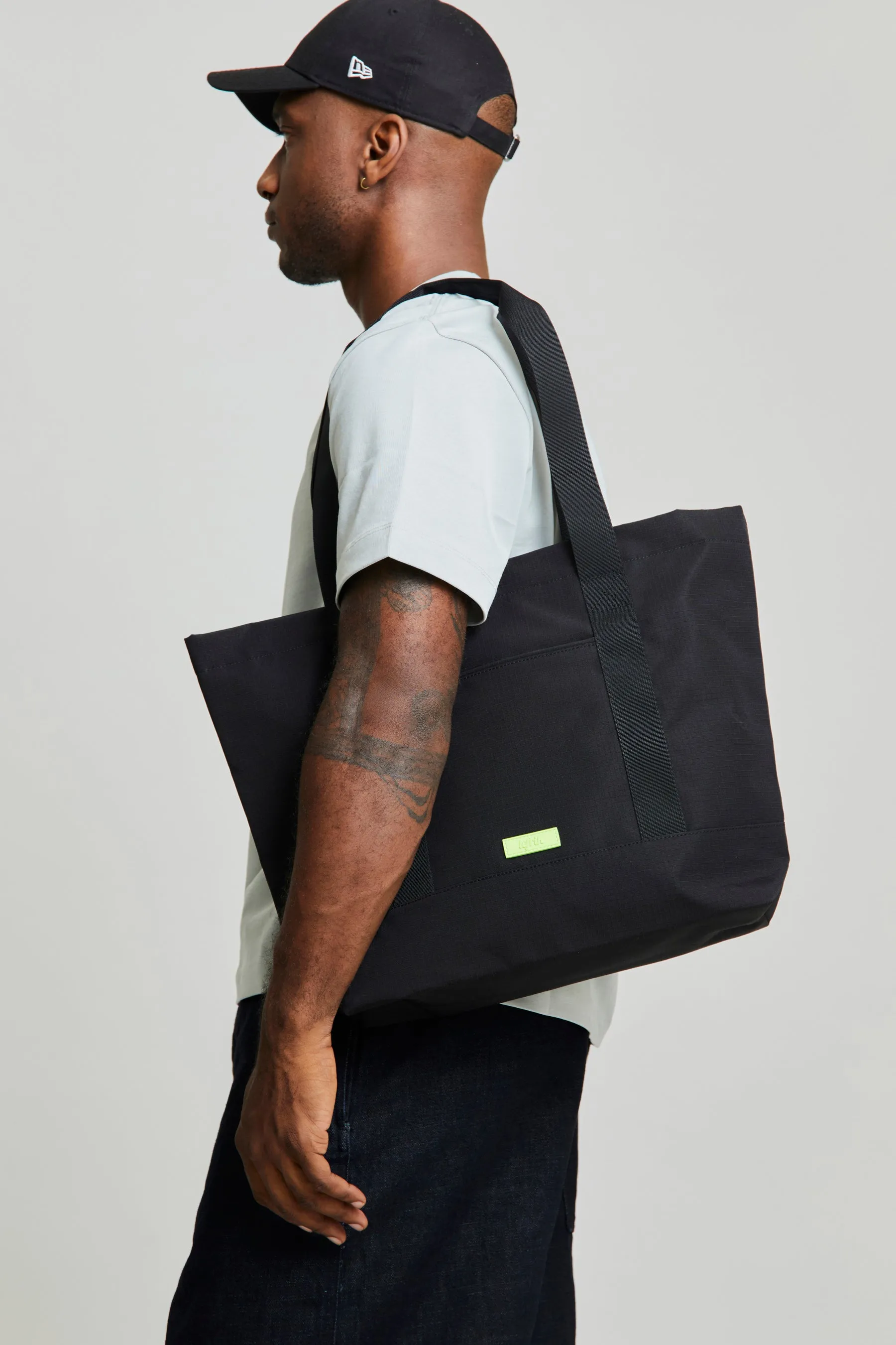 Strata Tote Bag Black Lime Vandra sold by Ivalo.com product image thumbnail 2