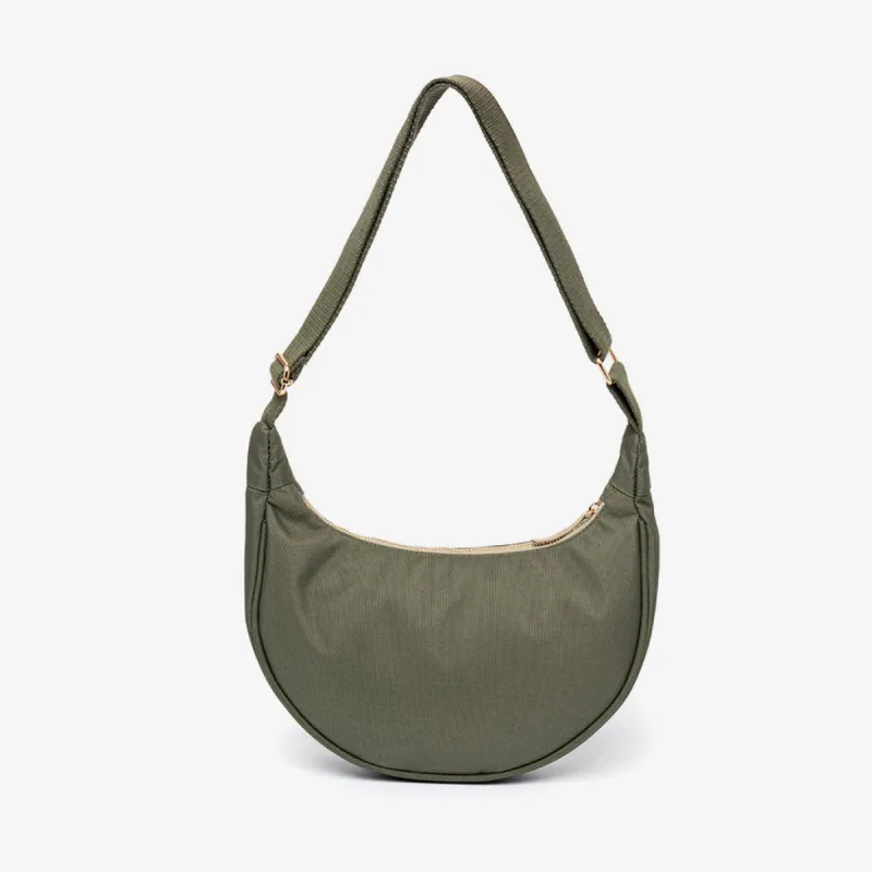 Lua Half Moon Bag Olive sold by Ivalo.com
