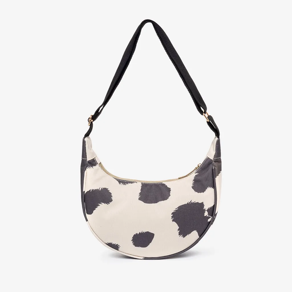 Lua Half Moon Bag Cow Print sold by Ivalo.com