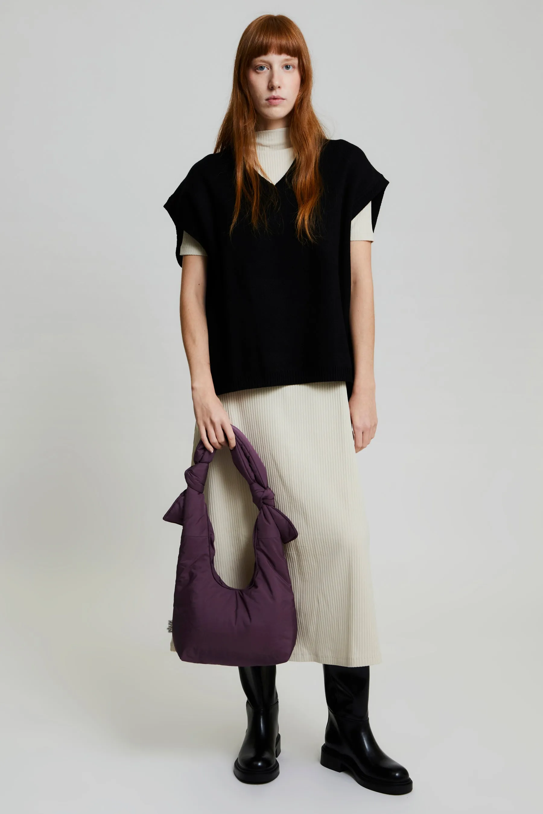 Biwa Puffy Mini Bag Plum sold by Ivalo.com product image thumbnail 4