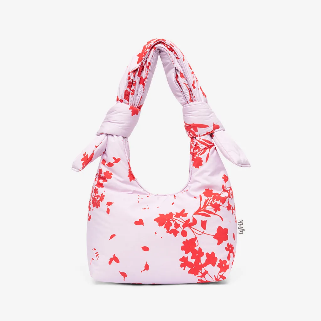 Biwa Puffy Mini Bag Floral Pink sold by Ivalo.com