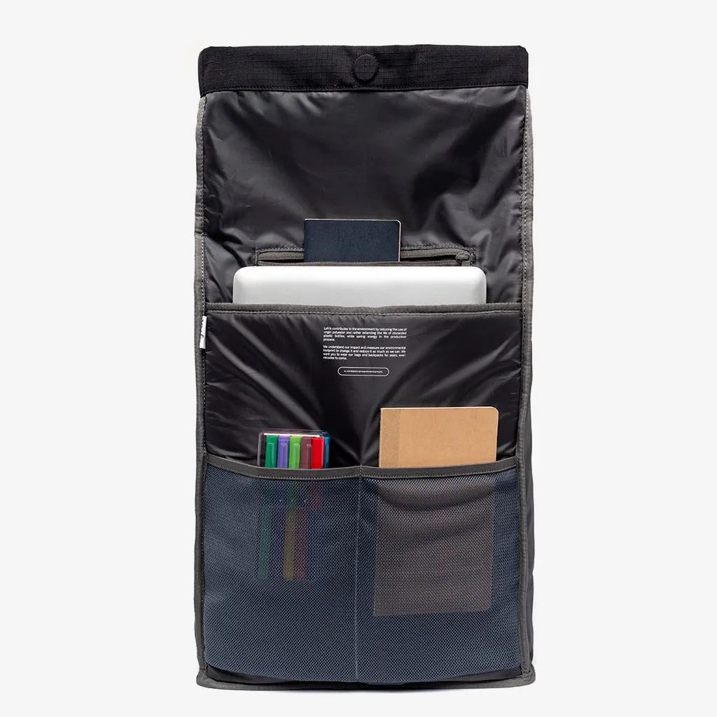 Lars Roll Backpack Black Lime Vandra sold by Ivalo.com product image thumbnail 5