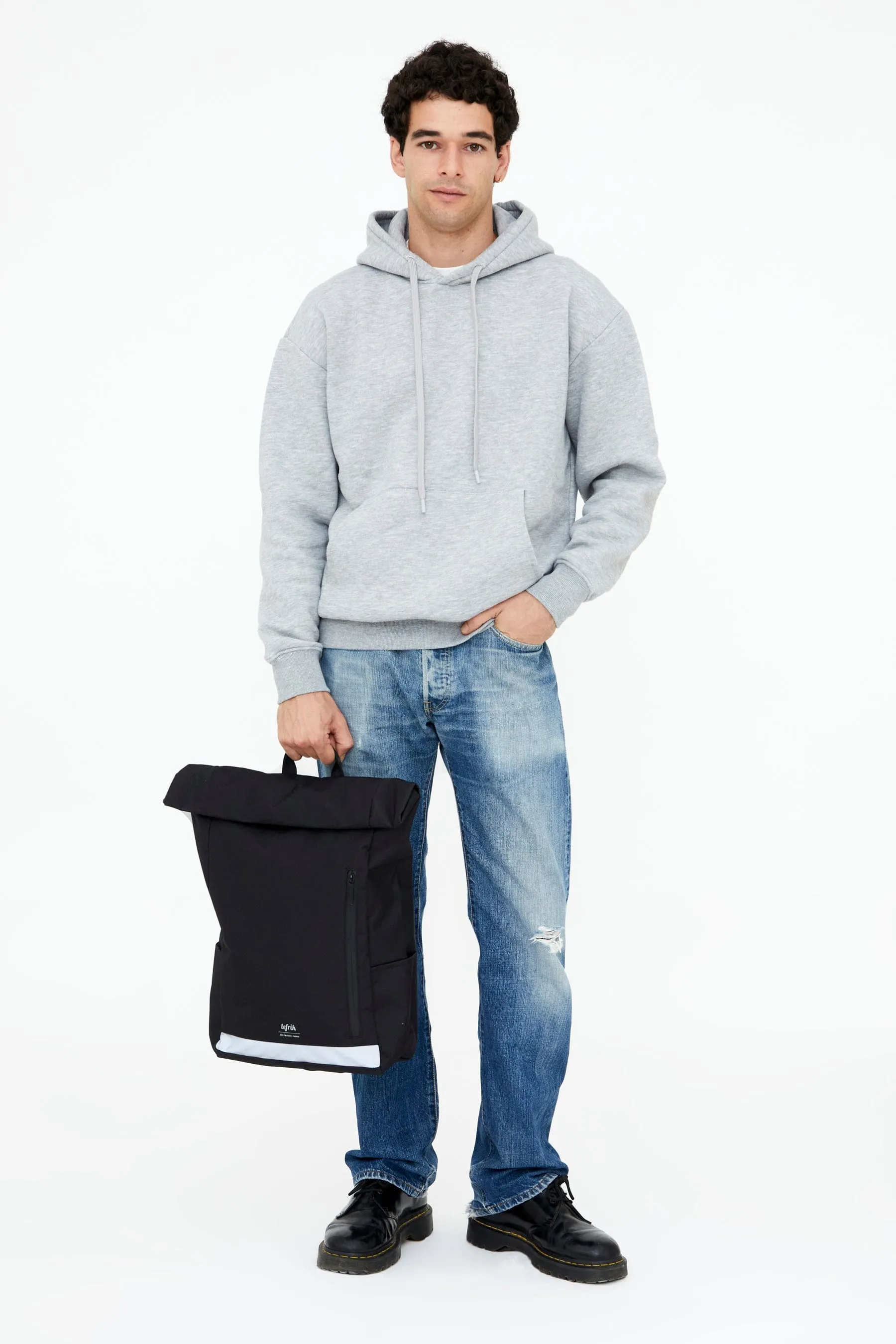 Roll Reflective Backpack Black sold by Ivalo.com product image thumbnail 5