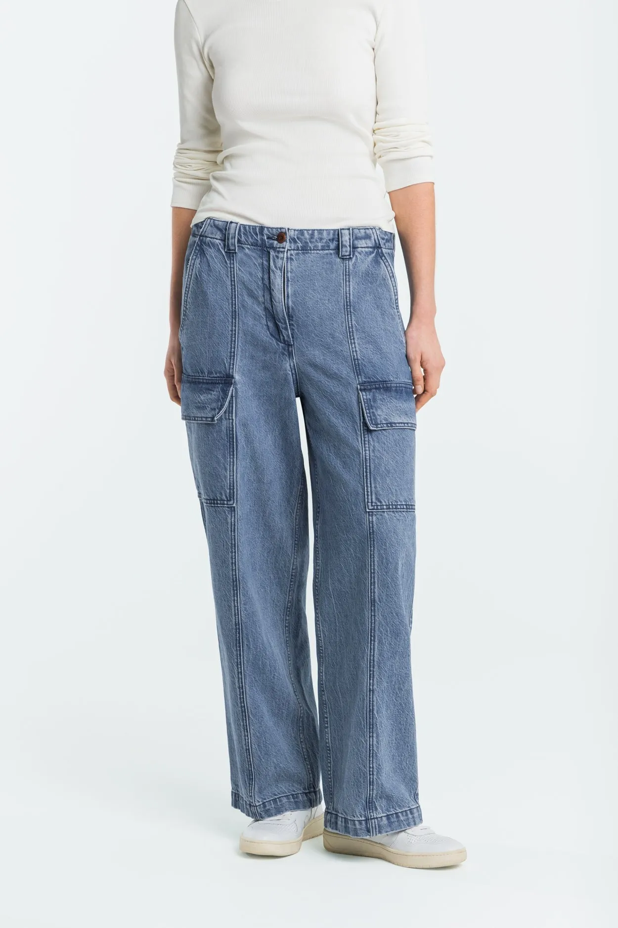 Yata Jeans Jim Mid Marble Blue sold by Ivalo.com product image thumbnail 4