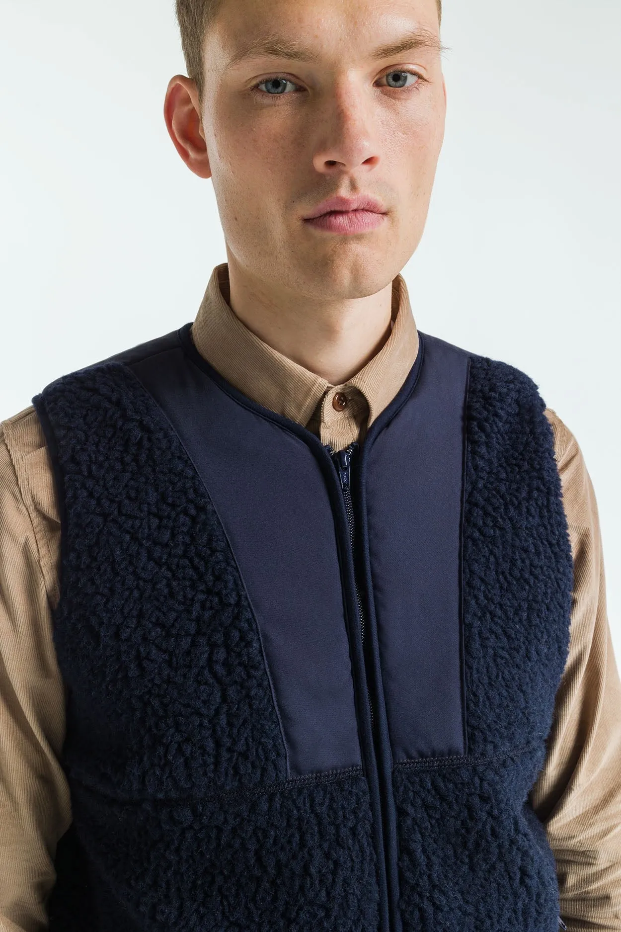 Tenji Unisex Sherpa Vest Maritime Blue sold by Ivalo.com product image thumbnail 5