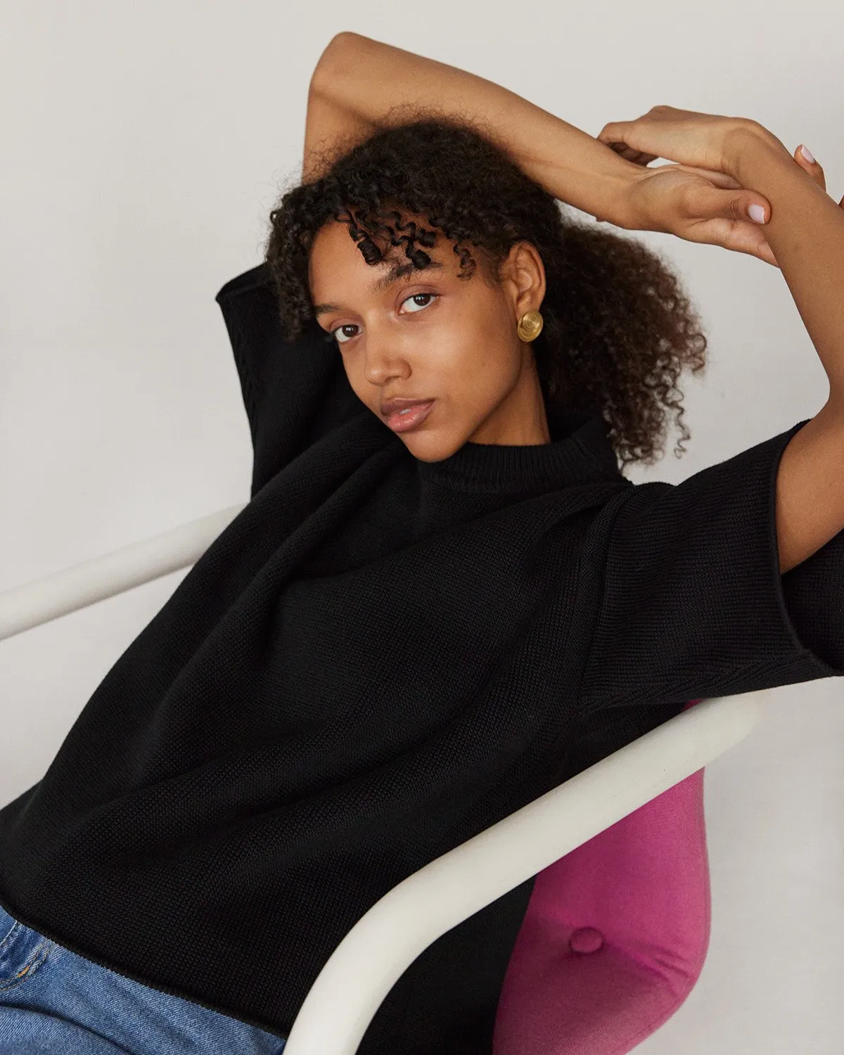 Aistis Cotton T-Shirt Black sold by Ivalo.com product image thumbnail 3