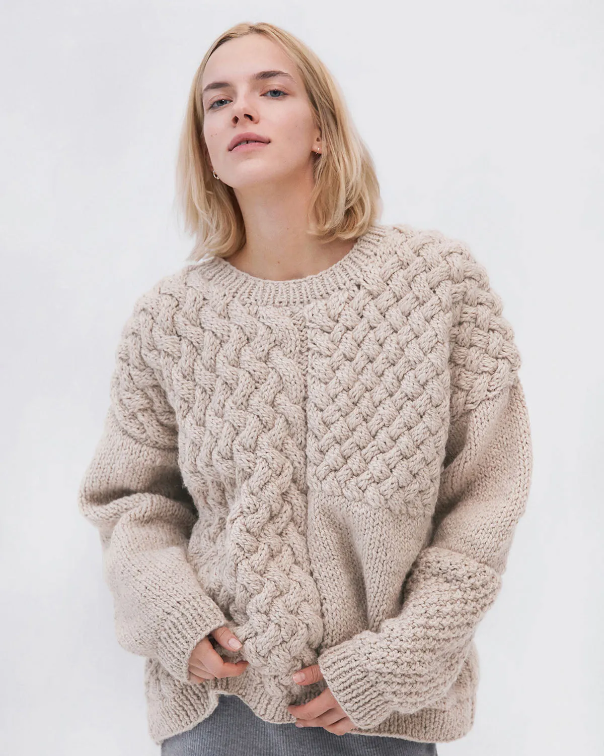 Heartbreaker Alpaca & Wool Sweater Beige sold by Ivalo.com product image thumbnail 5