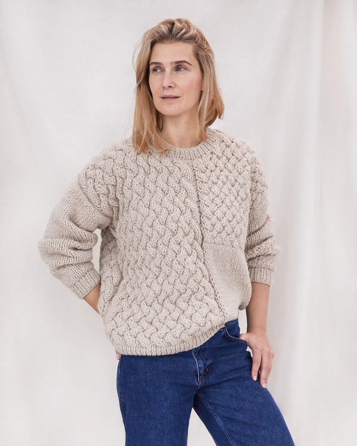 Heartbreaker Alpaca & Wool Sweater Beige sold by Ivalo.com product image thumbnail 3