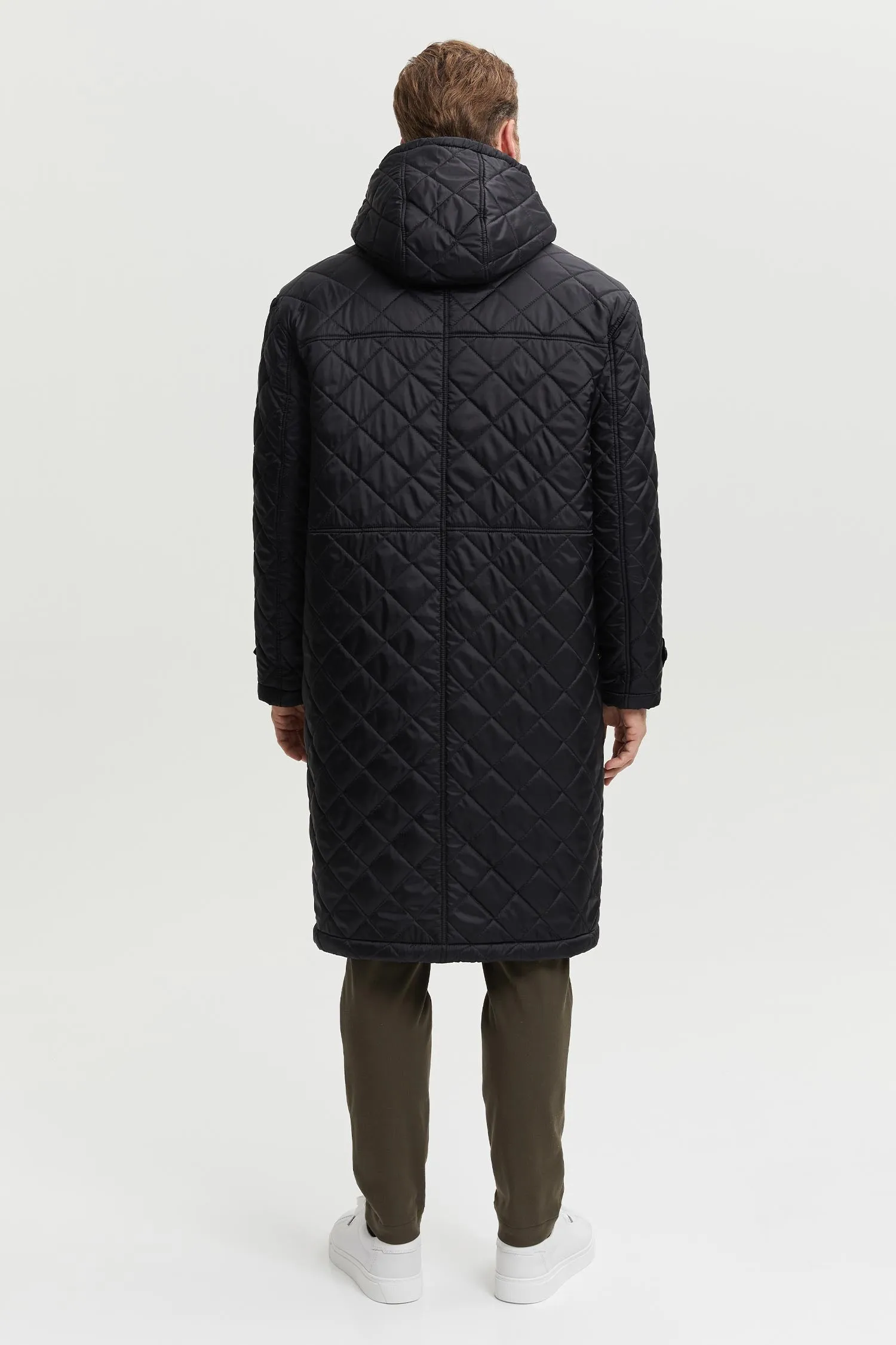 Pentti Water & Wind Repellent Quilted Parka Coat Black sold by Ivalo.com product image thumbnail 3