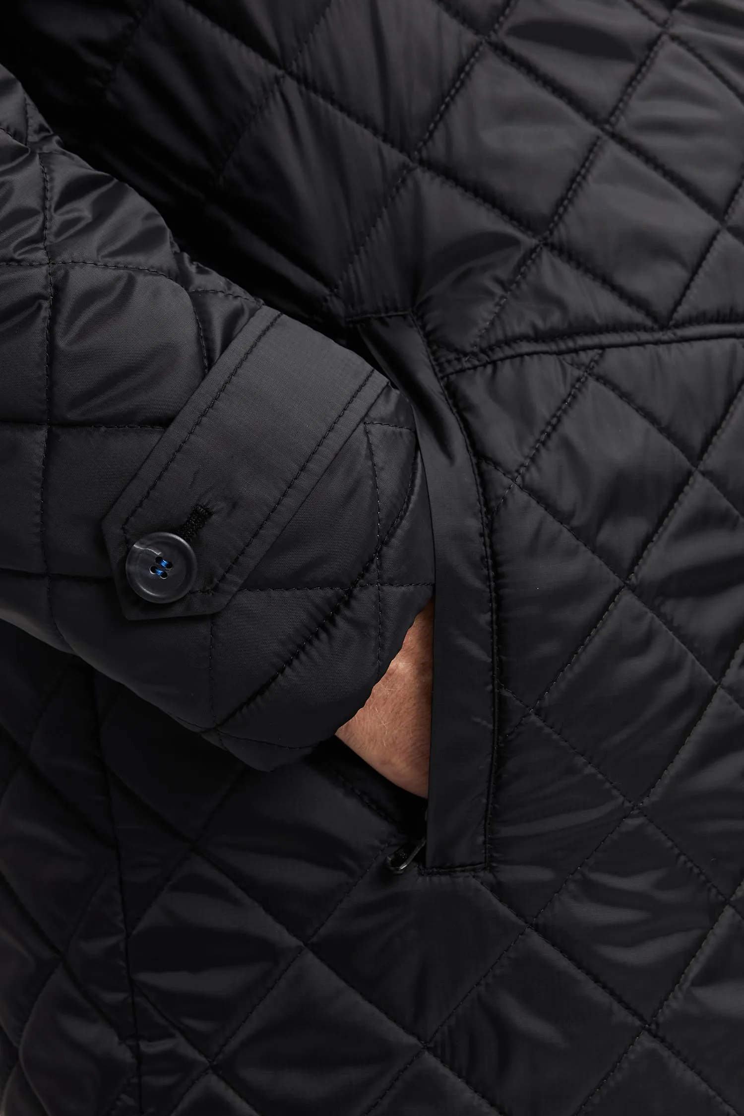 Pentti Water & Wind Repellent Quilted Parka Coat Black sold by Ivalo.com product image thumbnail 5
