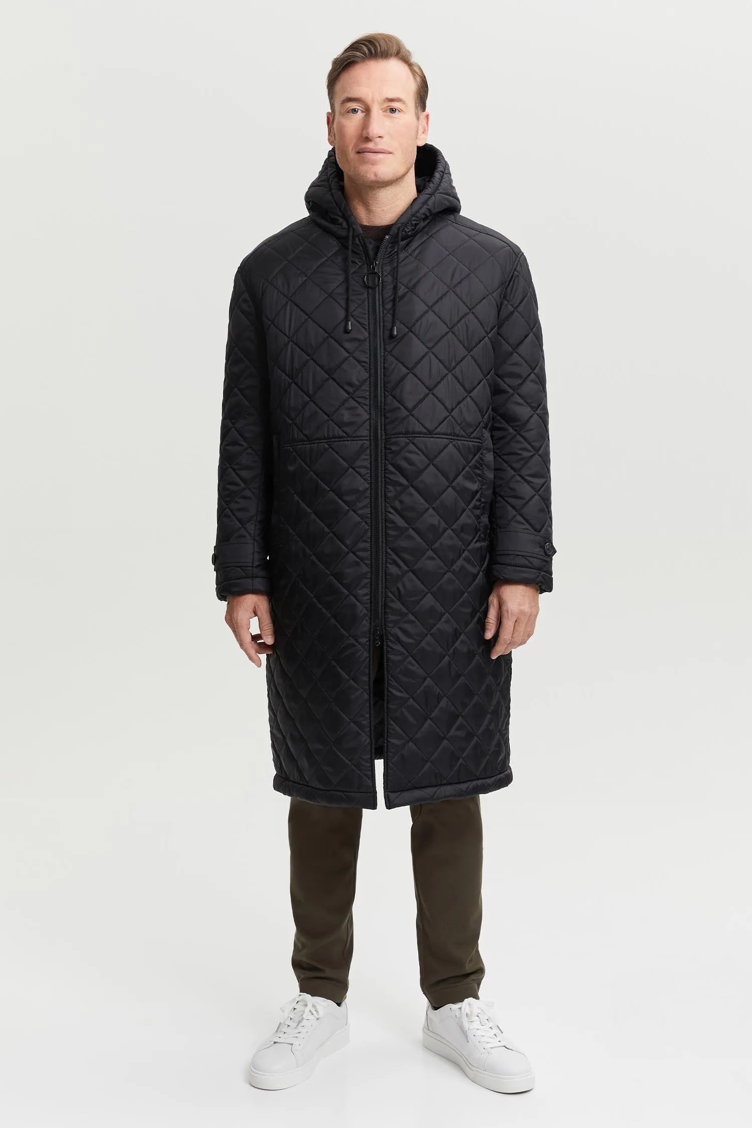Pentti Water & Wind Repellent Quilted Parka Coat Black sold by Ivalo.com product image thumbnail 2