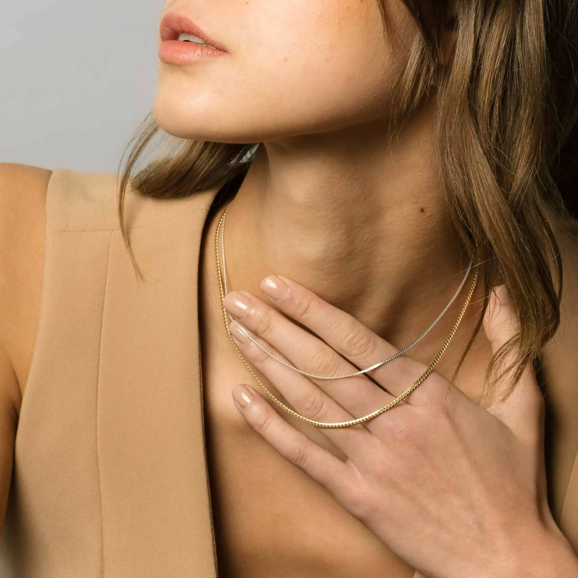 Fejn Flat Chain Necklace sold by Ivalo.com