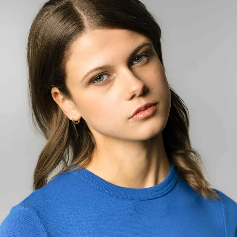 Hexagon Huggie Earrings sold by Ivalo.com