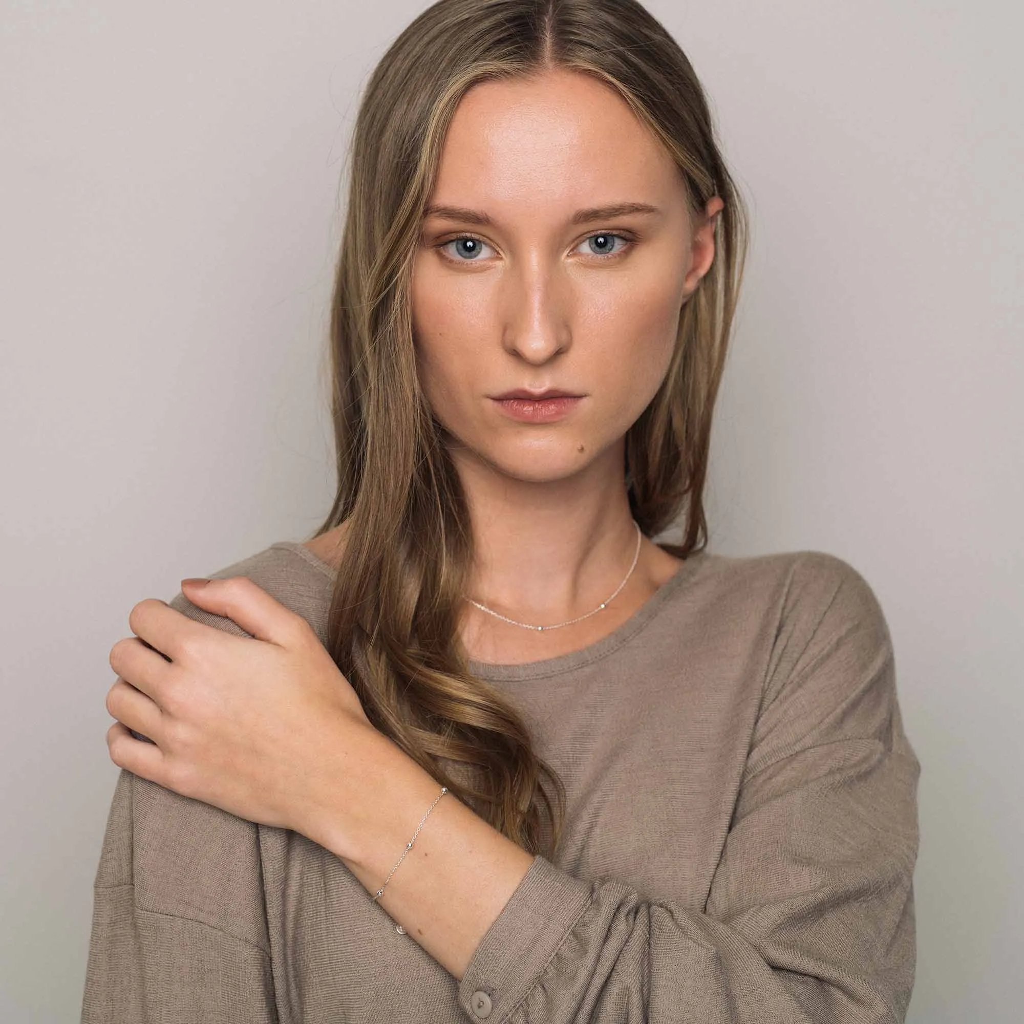 Fejn Triple Ball Necklace sold by Ivalo.com