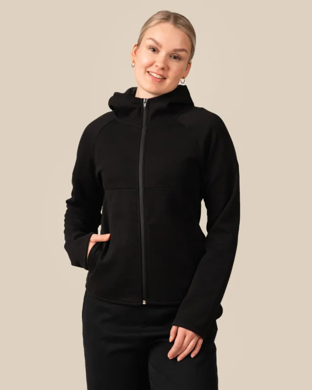 Toive Zip-Up Hoodie Black sold by Ivalo.com