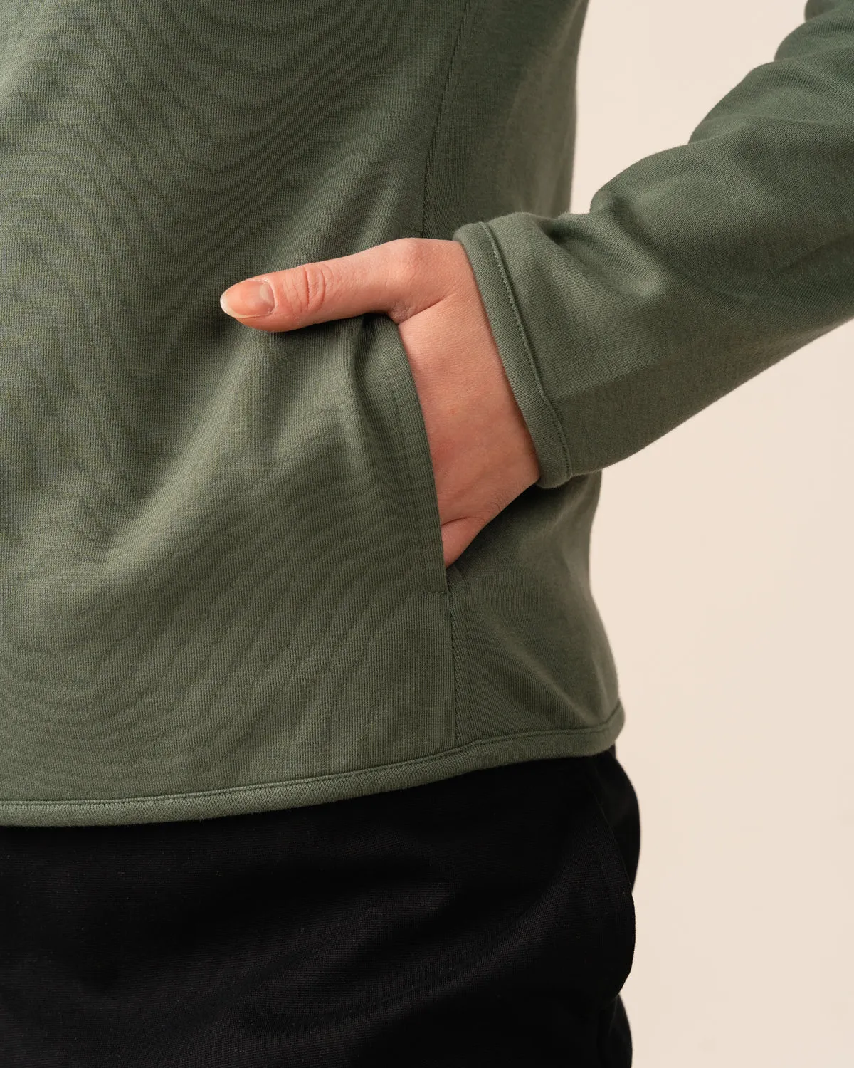 Toive Zip-Up Hoodie Sage Green sold by Ivalo.com product image thumbnail 5