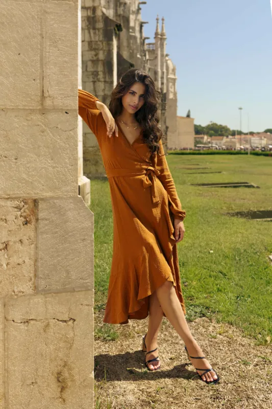 Eloise Dress Golden Leo sold by Ivalo.com