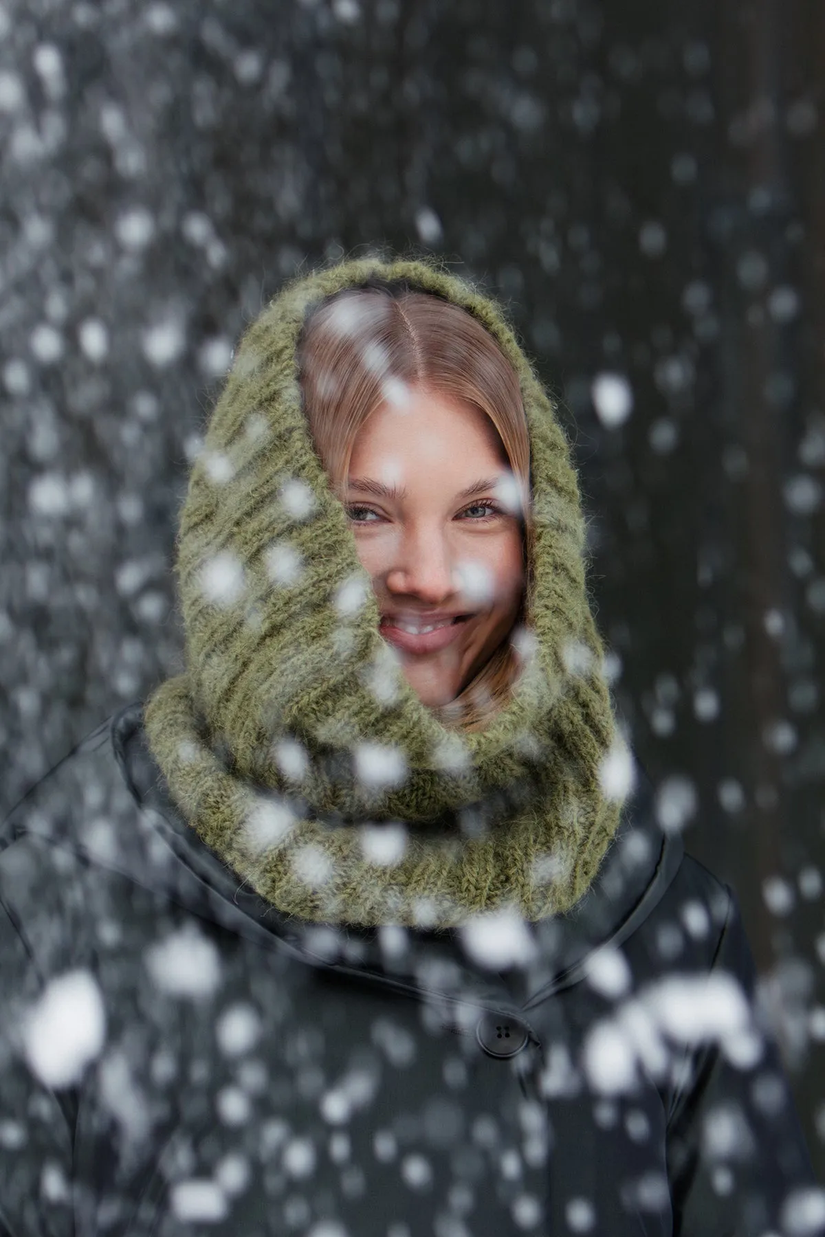 Närhi Neck Warmer Green sold by Ivalo.com product image thumbnail 2