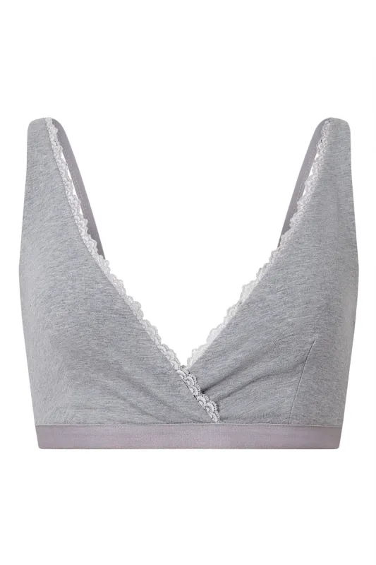 Margot Lace Bralette Grey sold by Ivalo.com